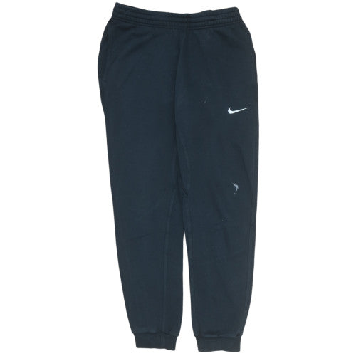 Nike Men's Black Small Jogger Sweatpants Fleece Elastic Waist