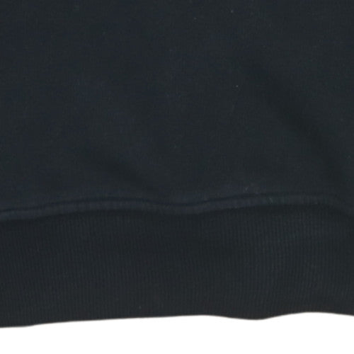 Ellesse Men’s Black Crew Neck Logo Sweatshirt Size S Regular Fit