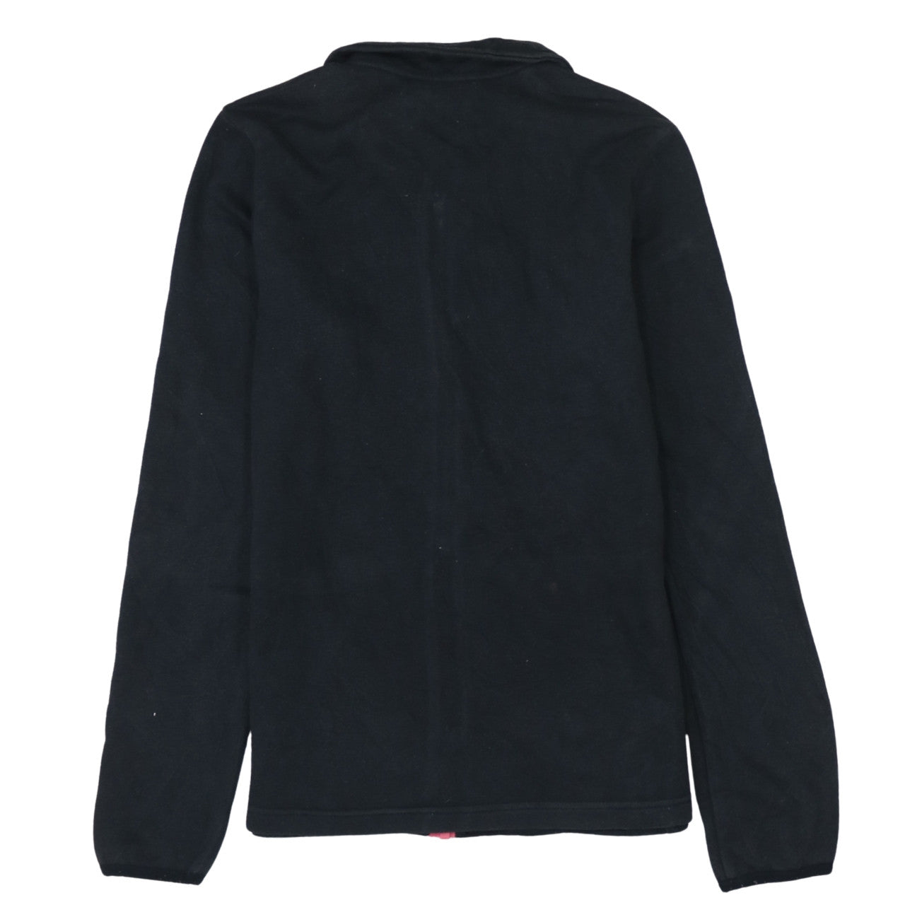 Adidas Womens Black Full Zip Fleece Sweatshirt Size 14