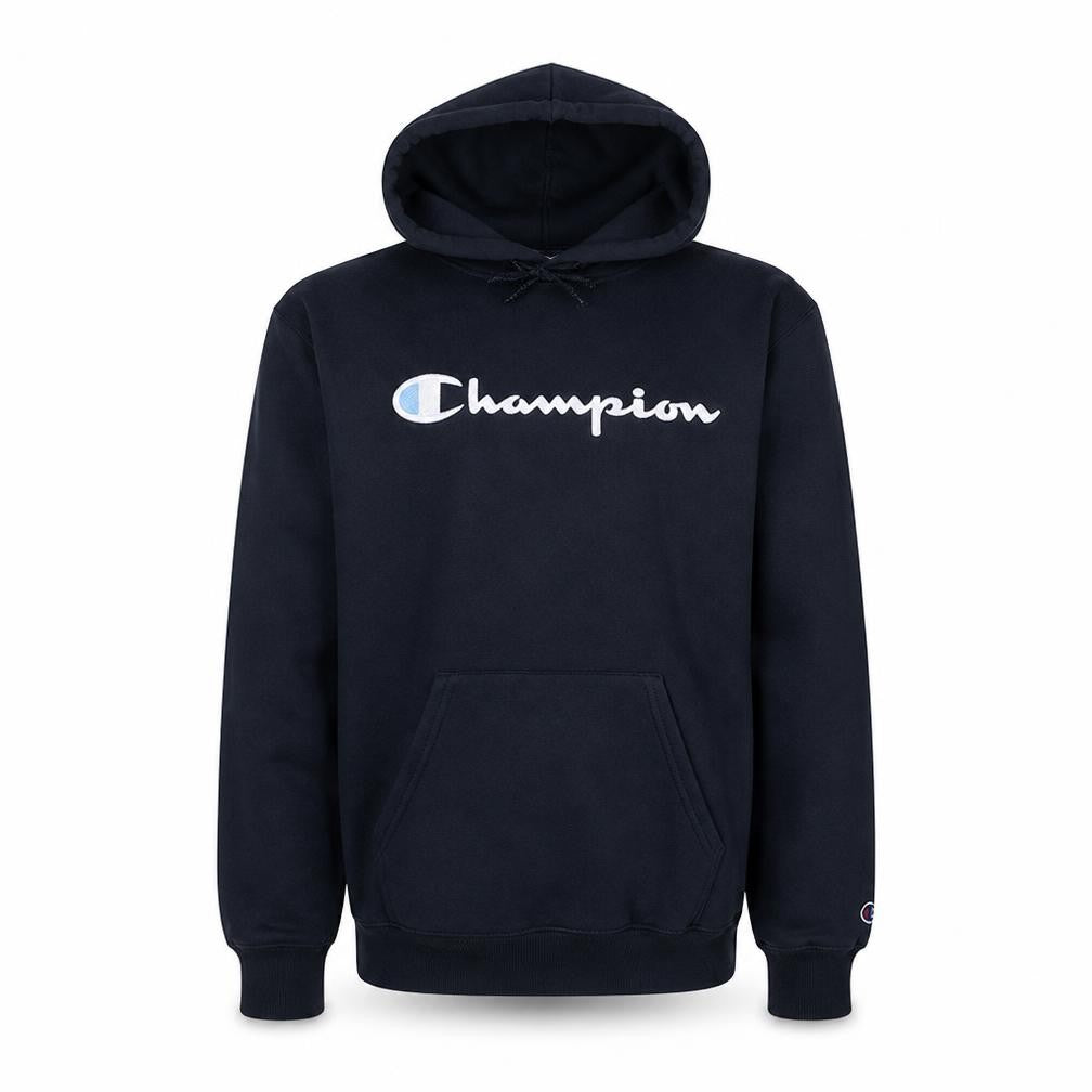 Champion Men's Blue Pullover Hoodie Size S Regular Fit Fleece