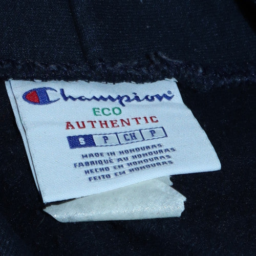 Champion Men's Blue Pullover Hoodie Size S Regular Fit Fleece