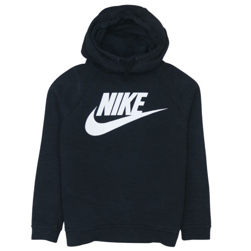 Nike Men's Black Pullover Hoodie L Fleece Graphic Sportswear