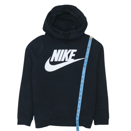 Nike Men's Black Pullover Hoodie L Fleece Graphic Sportswear