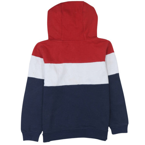 FILA Teens Multicoloured Pullover Hoodie 14 Slim Sports Style
