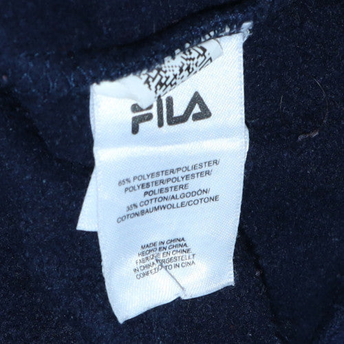 FILA Teens Multicoloured Pullover Hoodie 14 Slim Sports Style