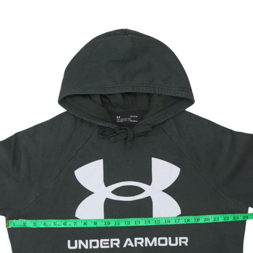 Under Armour Mens Black Pullover Hoodie L Sports Fleece Sweatshirt