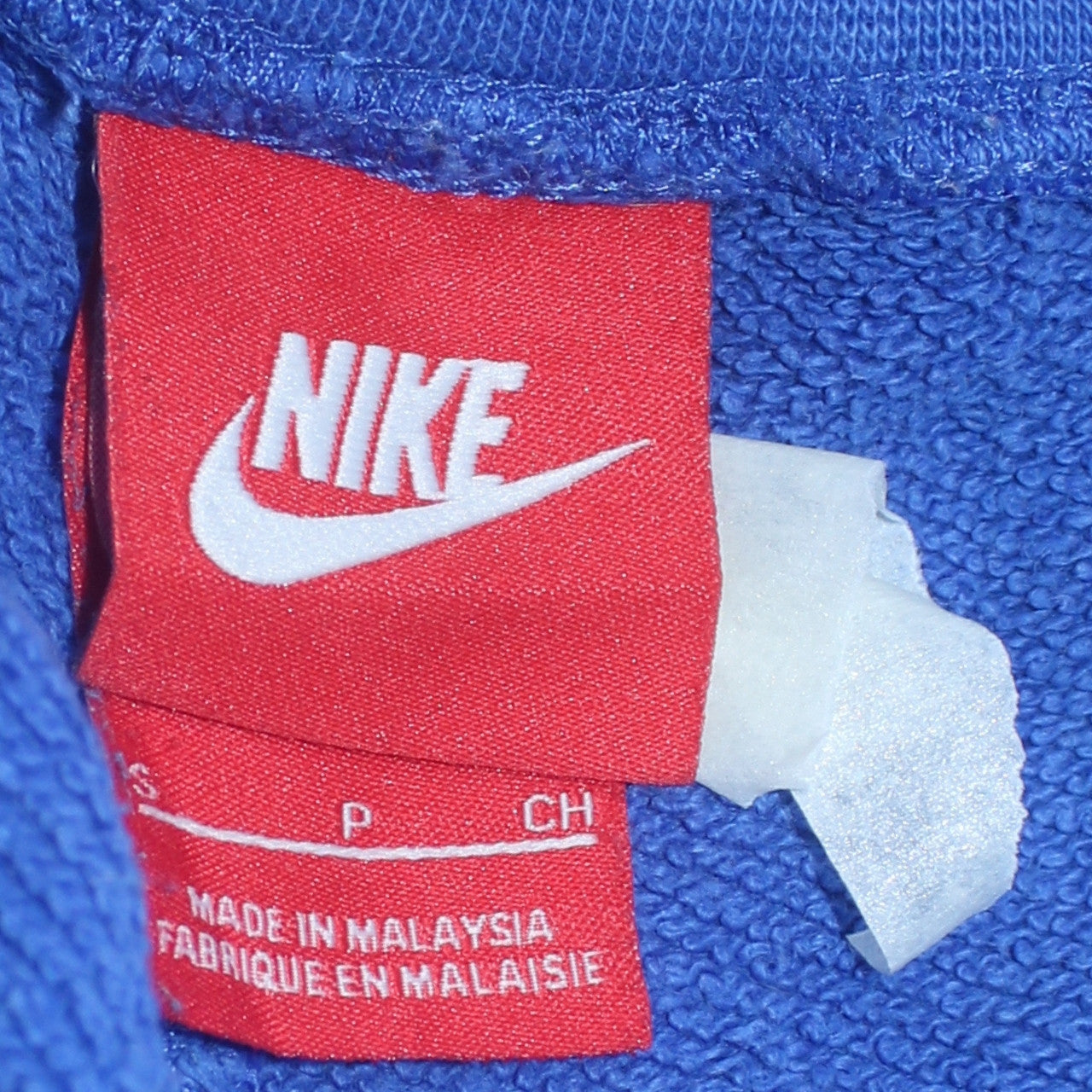 Nike Men's Blue Jogger Trousers Size S Cotton Tapered Fit