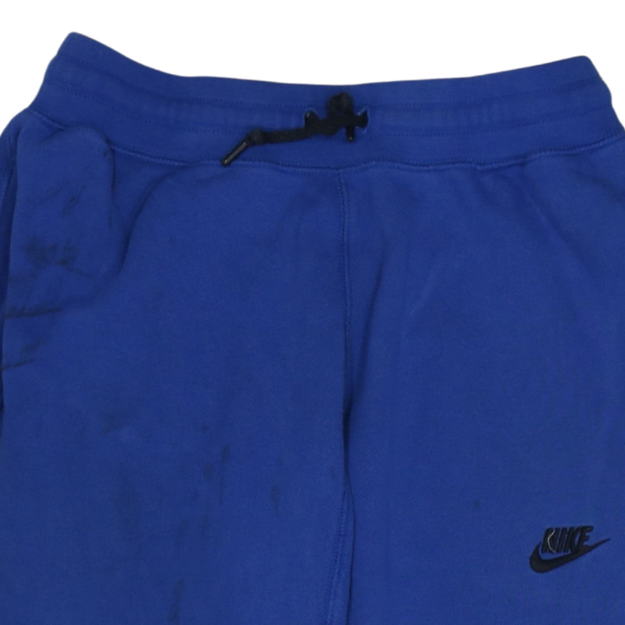 Nike Men's Blue Jogger Trousers Size S Cotton Tapered Fit