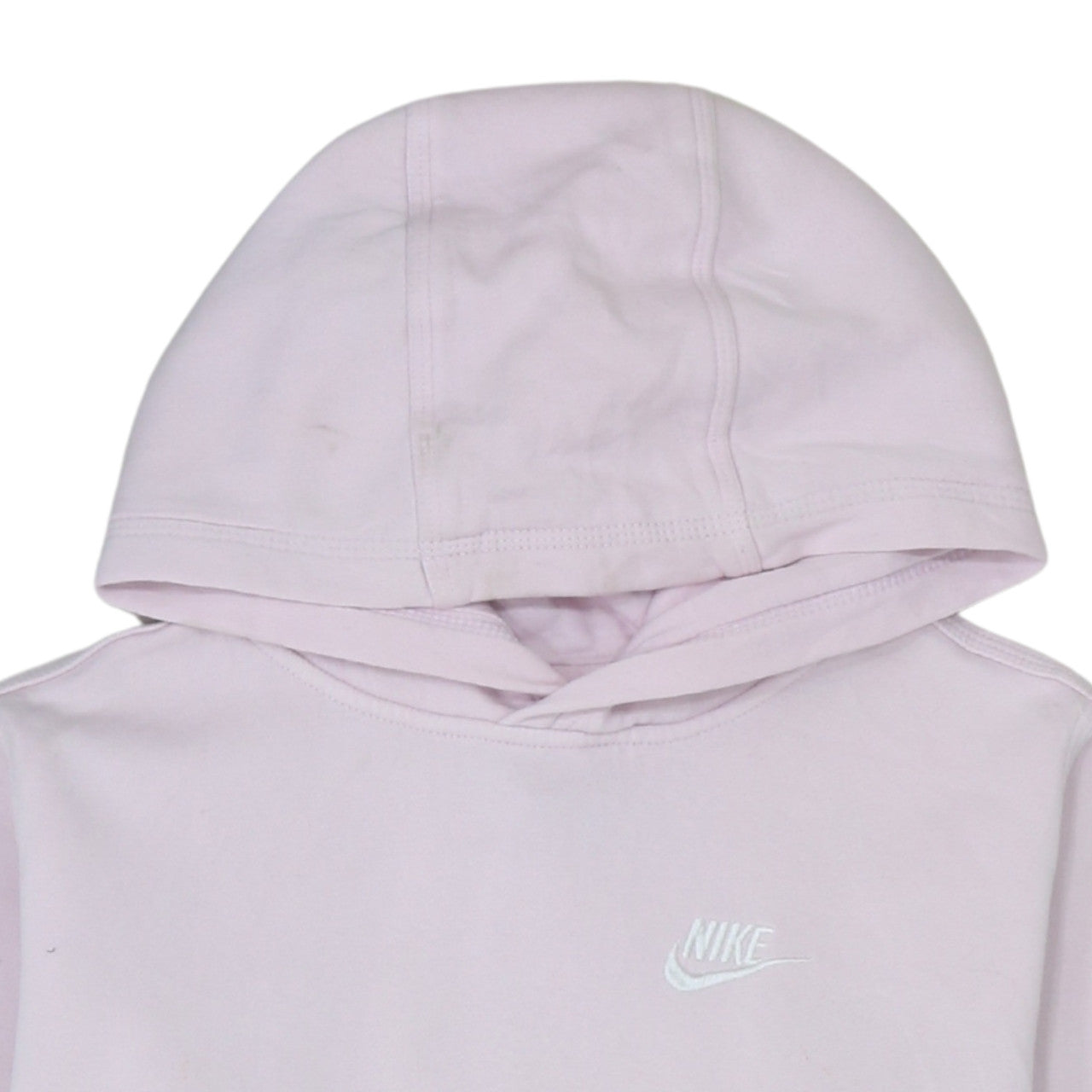 Nike Womens Pink Hoodie XL Pullover Cotton Blend Standard Fit