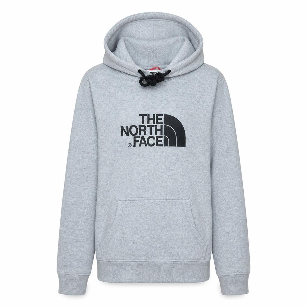 The North Face Womens Grey XS Pullover Hoodie Cotton Blend
