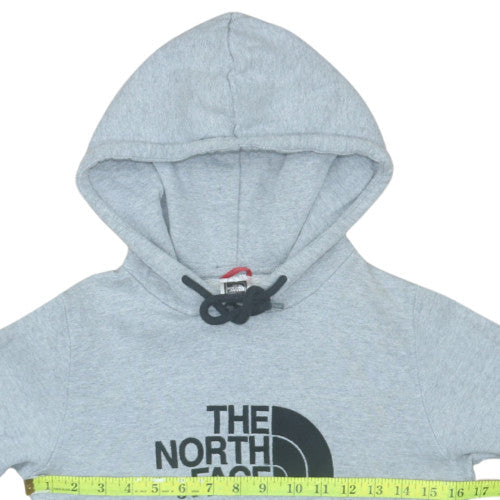 The North Face Womens Grey XS Pullover Hoodie Cotton Blend