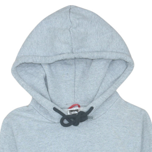 The North Face Womens Grey XS Pullover Hoodie Cotton Blend
