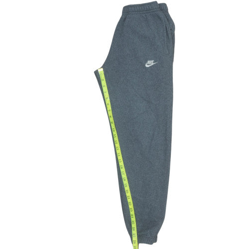 Nike Men’s Grey Fleece Joggers Size S Regular Fit Elastic Waist