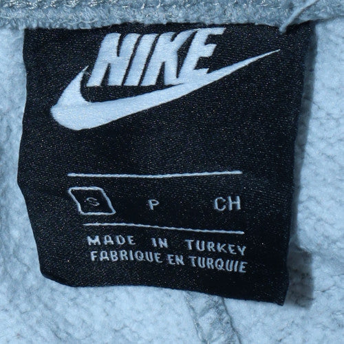 Nike Men's Grey Fleece Cargo Jogger Trousers Size S
