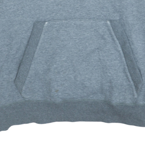 Puma Men's Grey Pullover Hoodie 2XL Fleece Sports Sweatshirt