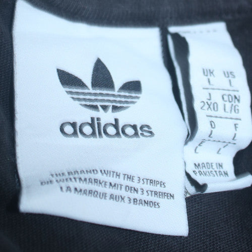 Adidas Men’s Black Crew Neck Short Sleeve Sports T-Shirt Size L