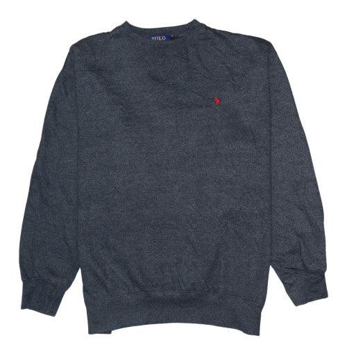 Ralph Lauren Men's Grey Classic Crew Neck Sweatshirt M