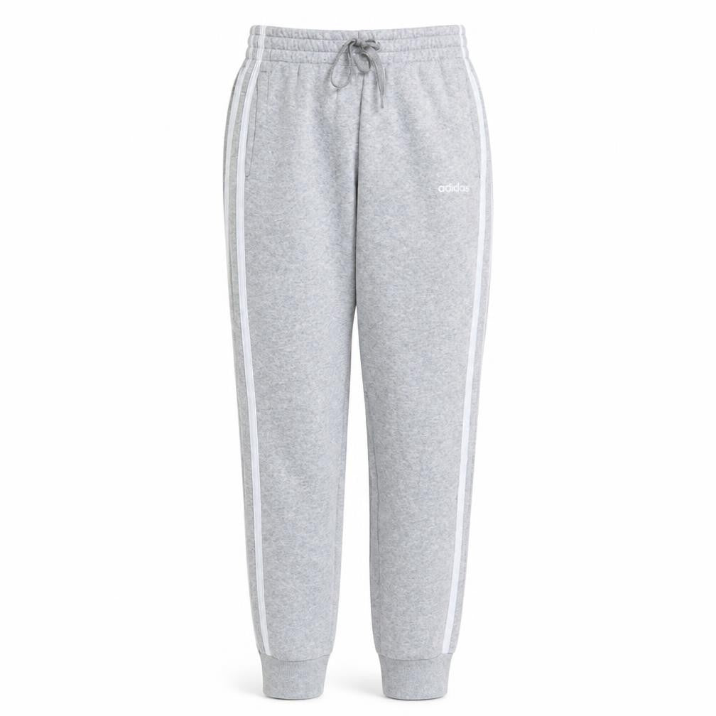 Adidas Womens Grey XS Jogger Sweatpants with Drawstring Waist