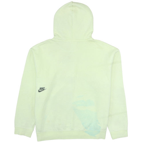 Nike Men's Beige XL Pullover Hoodie with Graphic Logo