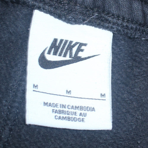 Nike Men's Black Jogger Sweatpants M Fleece Regular Fit