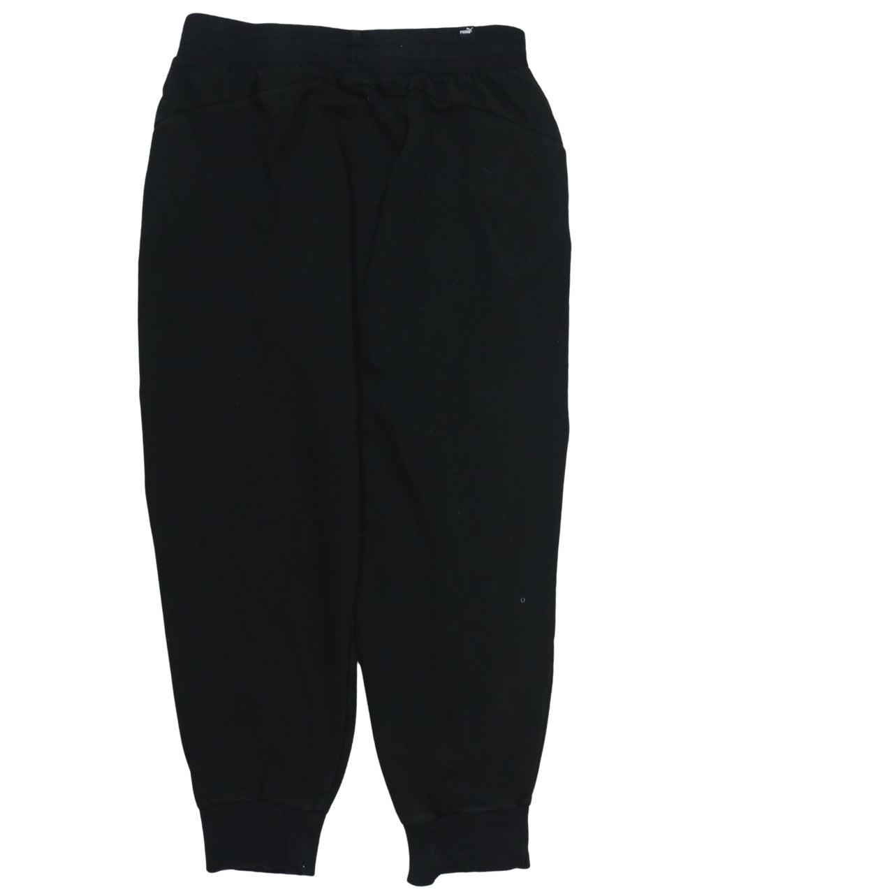 Puma Men's Black Fleece Jogger Sweatpants Medium Regular Fit