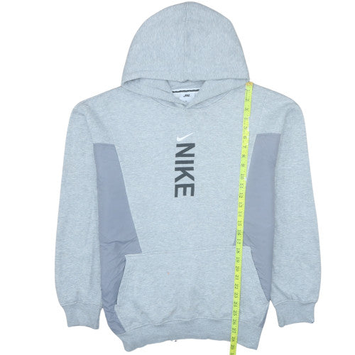 Nike Men’s Grey Pullover Hoodie XL Fleece Sports Sweatshirt