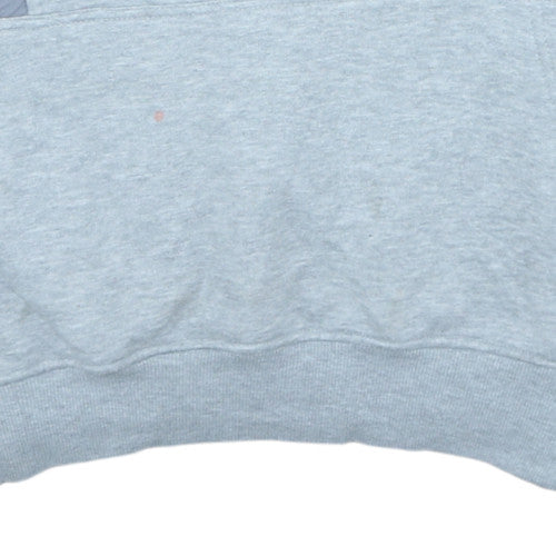 Nike Men’s Grey Pullover Hoodie XL Fleece Sports Sweatshirt