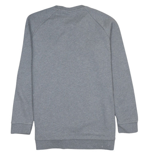 Adidas Men’s Grey Crew Neck Sweatshirt Size L Pullover Casual