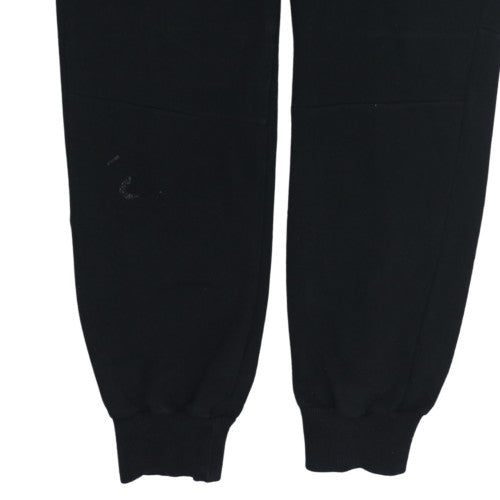 Nike Men's Black Jogger Trousers M Fleece Elastic Waist Tapered Fit