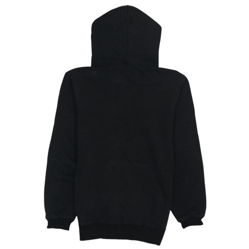 Champion Men's Black Pullover Hoodie S Regular Fit Graphic Logo