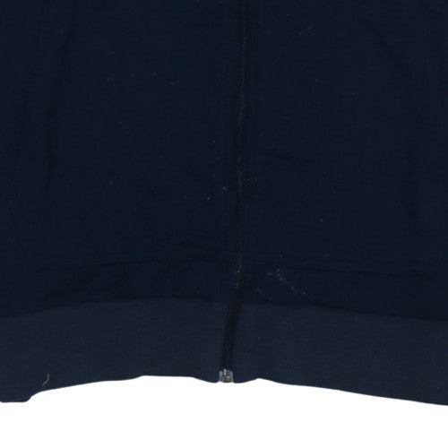 Adidas Men's Blue Full Zip Hoodie M Sportswear Climalite