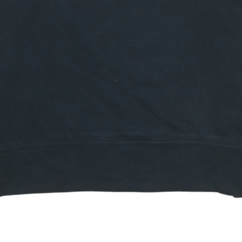 Levi's Men Black Embroidered Logo Crew Neck Sweatshirt M