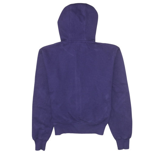 Ellesse Women's Purple Full Zip Hoodie Size 12 Cotton Blend