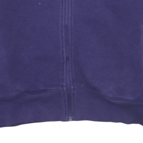 Ellesse Women's Purple Full Zip Hoodie Size 12 Cotton Blend