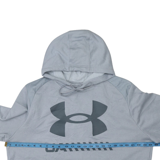 Under Armour Men's Grey XL Pullover Hoodie ColdGear Sportswear