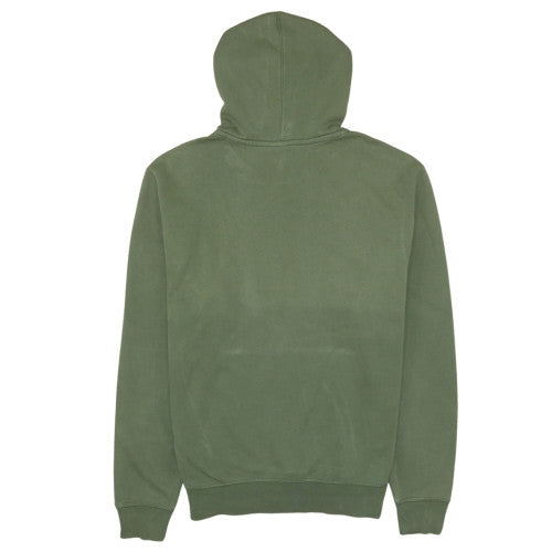 Nike Men's Green Pullover Hoodie Small Logo Fleece Sportswear