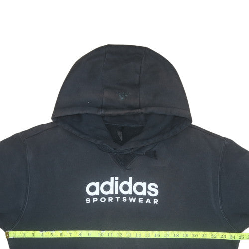 Adidas Men's Black Pullover Hoodie L Sportswear Fleece