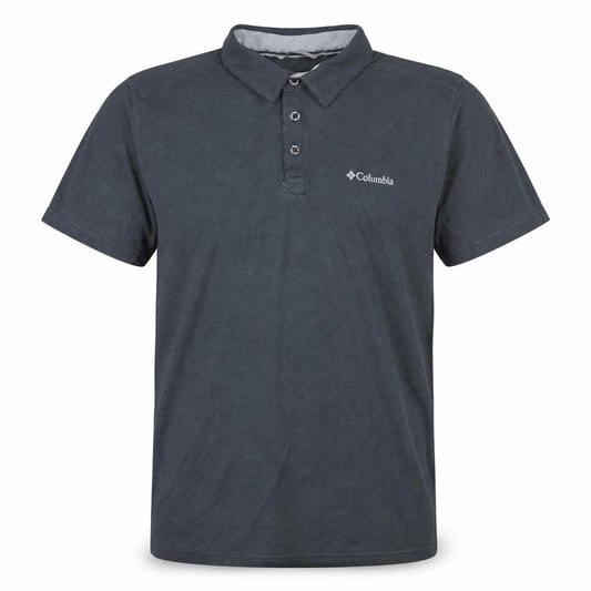Columbia Men's Black M Polo Shirt Regular Fit Short Sleeve
