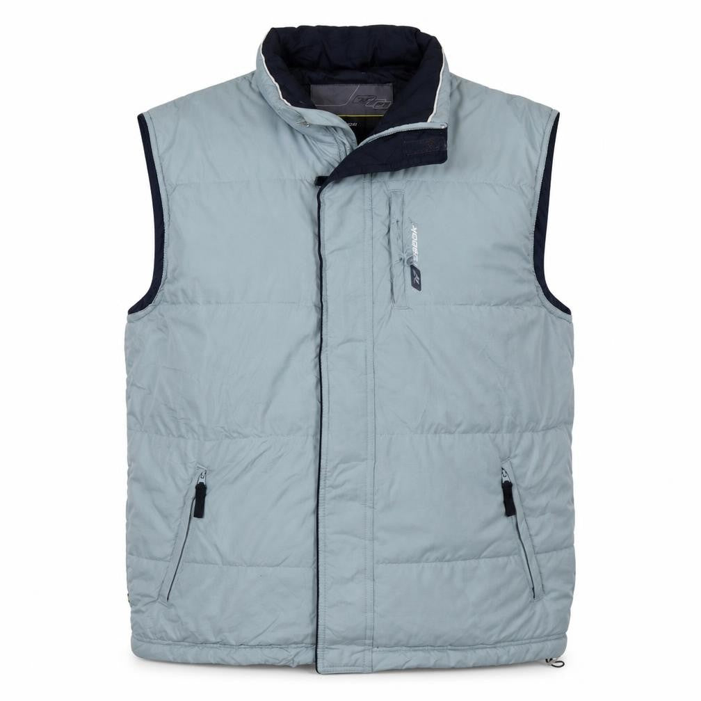 Reebok Men’s Grey L Bodywarmer Padded Sports Vest