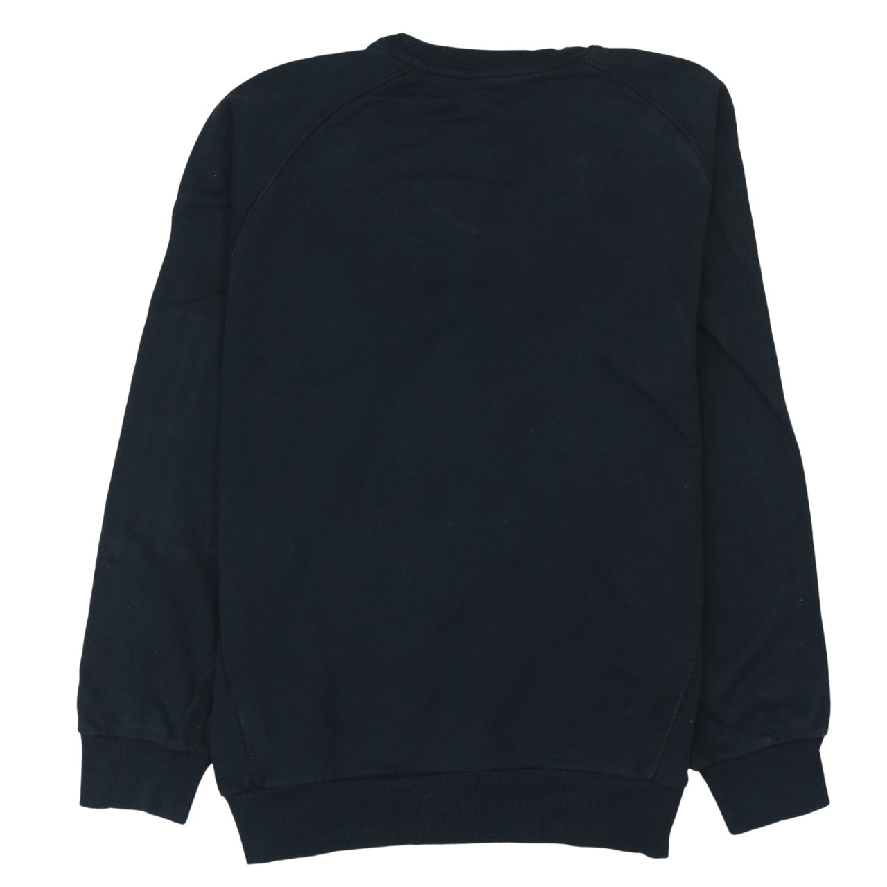 Nike Men's Black Crew Neck Sweatshirt M Regular Fit Fleece Pullover