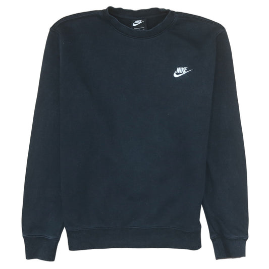 Nike Men's Black Crew Neck Pullover Sweatshirt Size S
