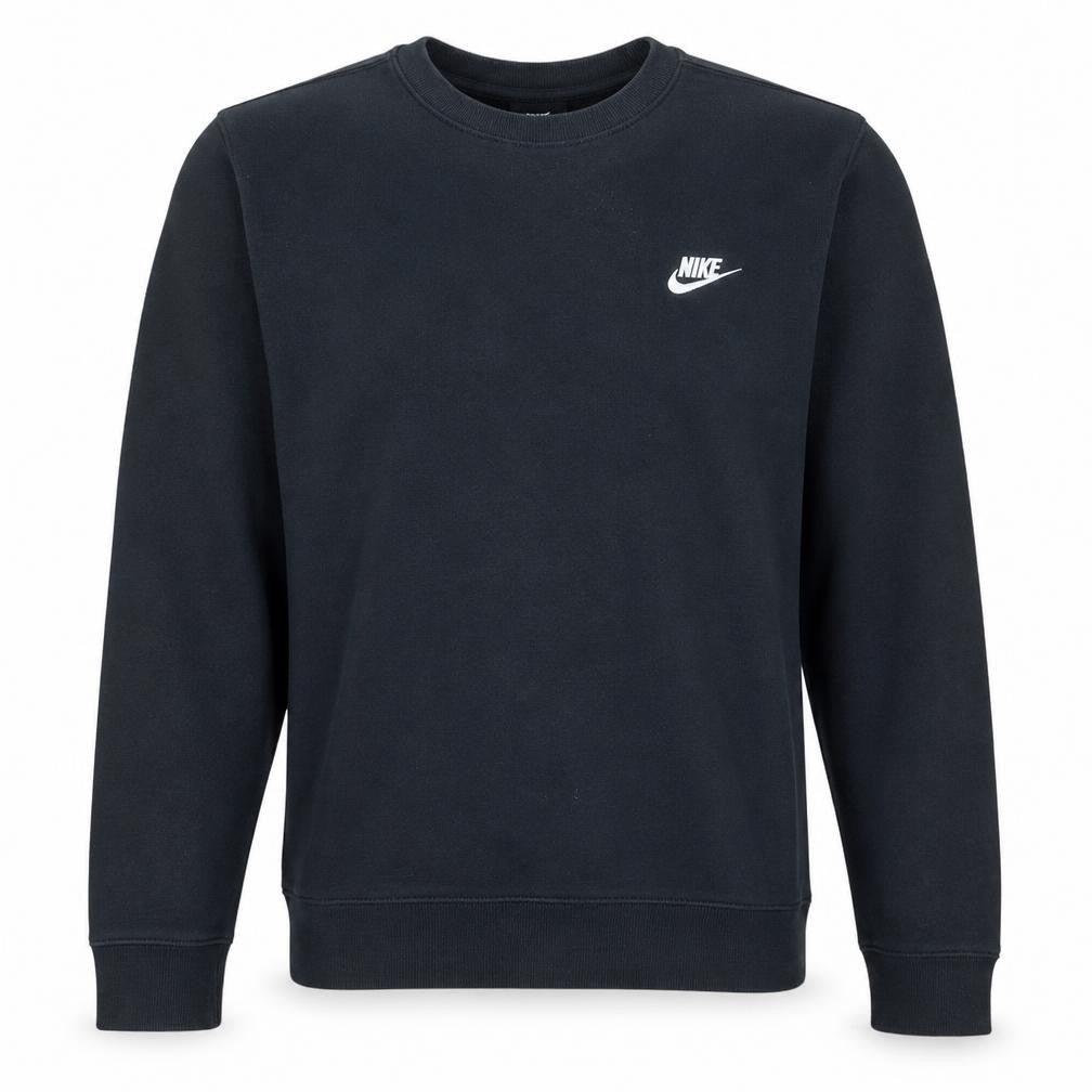 Nike Men's Black Crew Neck Pullover Sweatshirt Size S