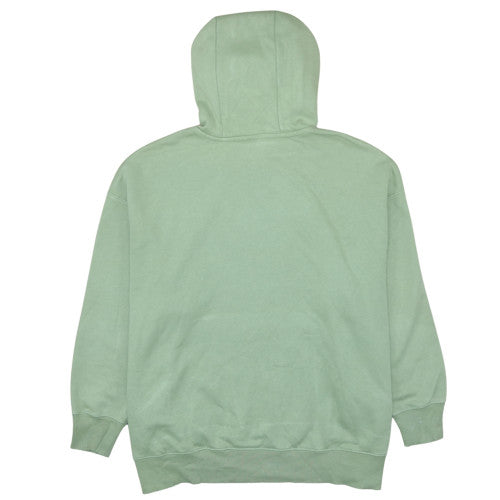 Nike Womens Green XL Pullover Hoodie Fleece Cotton Blend