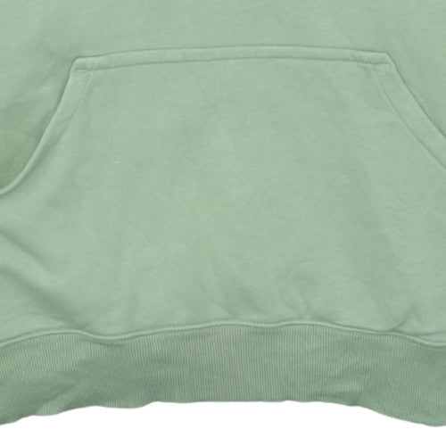 Nike Womens Green XL Pullover Hoodie Fleece Cotton Blend