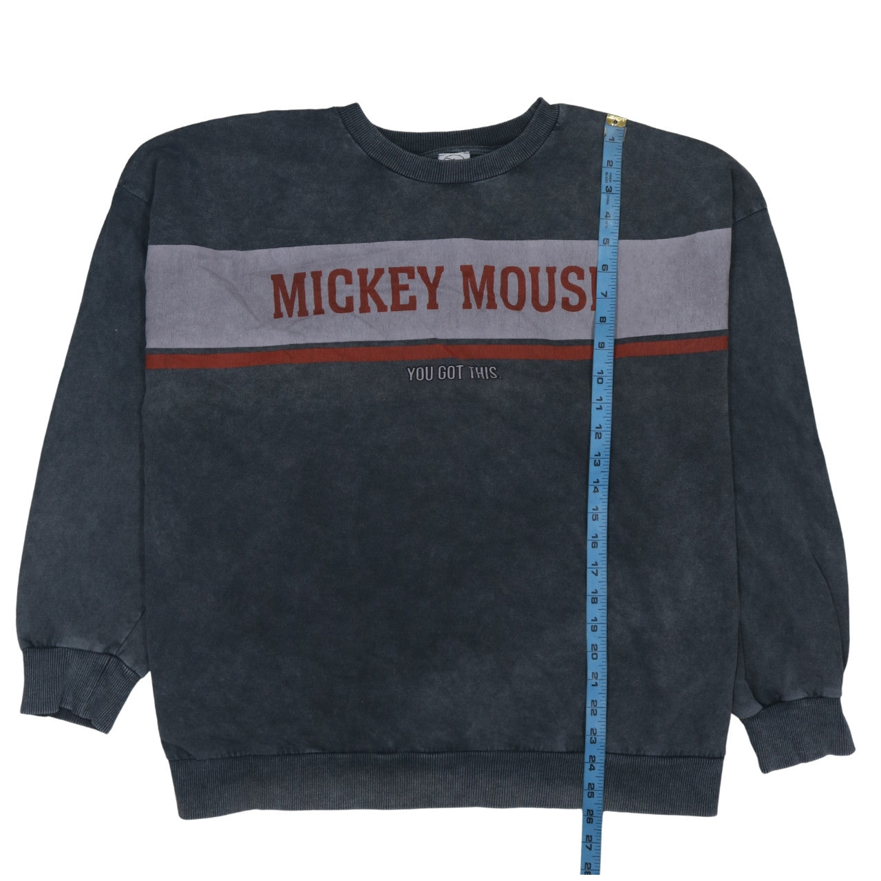 Disney at George Womens Black 2XL Mickey Mouse Pullover Sweatshirt