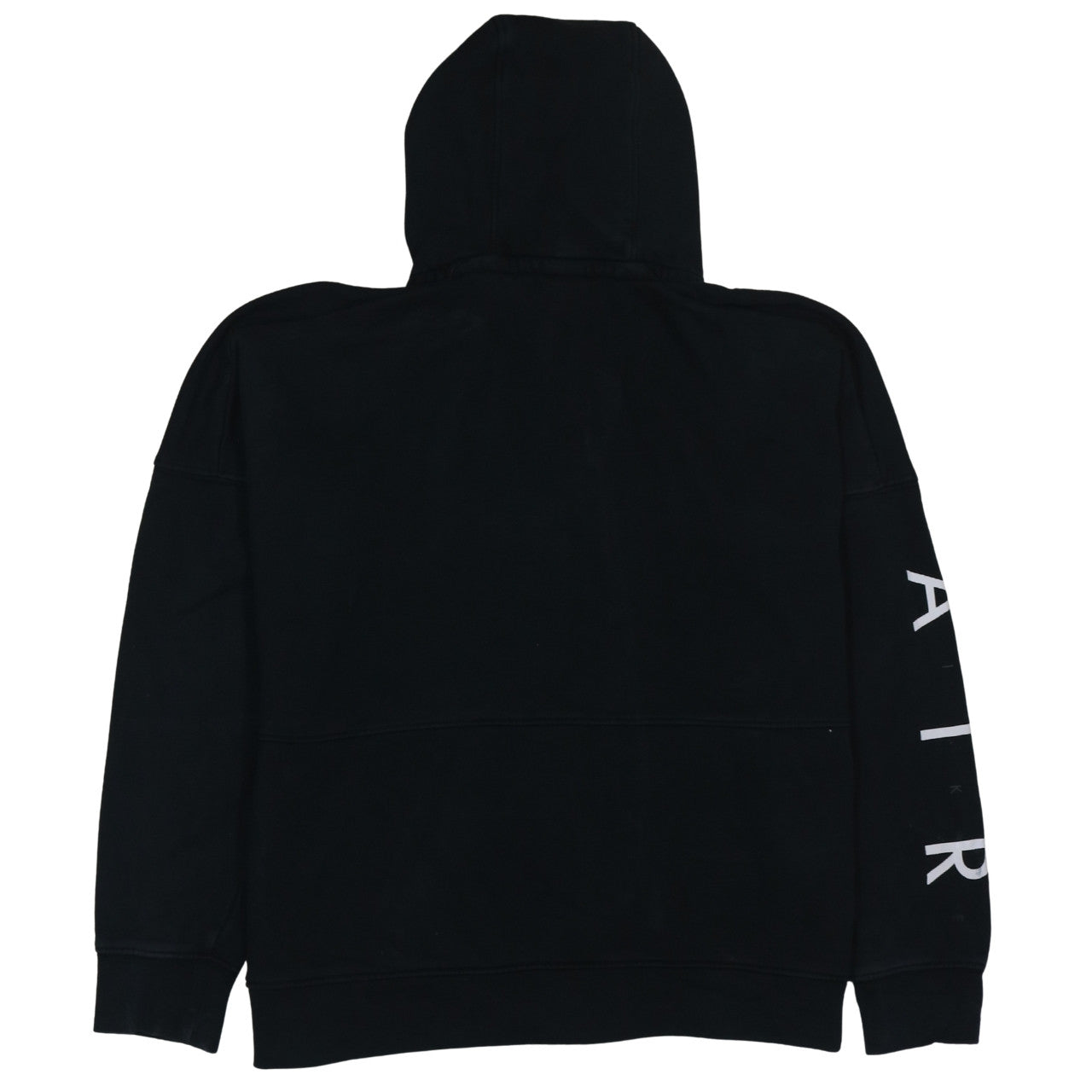 Nike Air Mens Black XL Full Zip Hoodie Fleece Sweatshirt