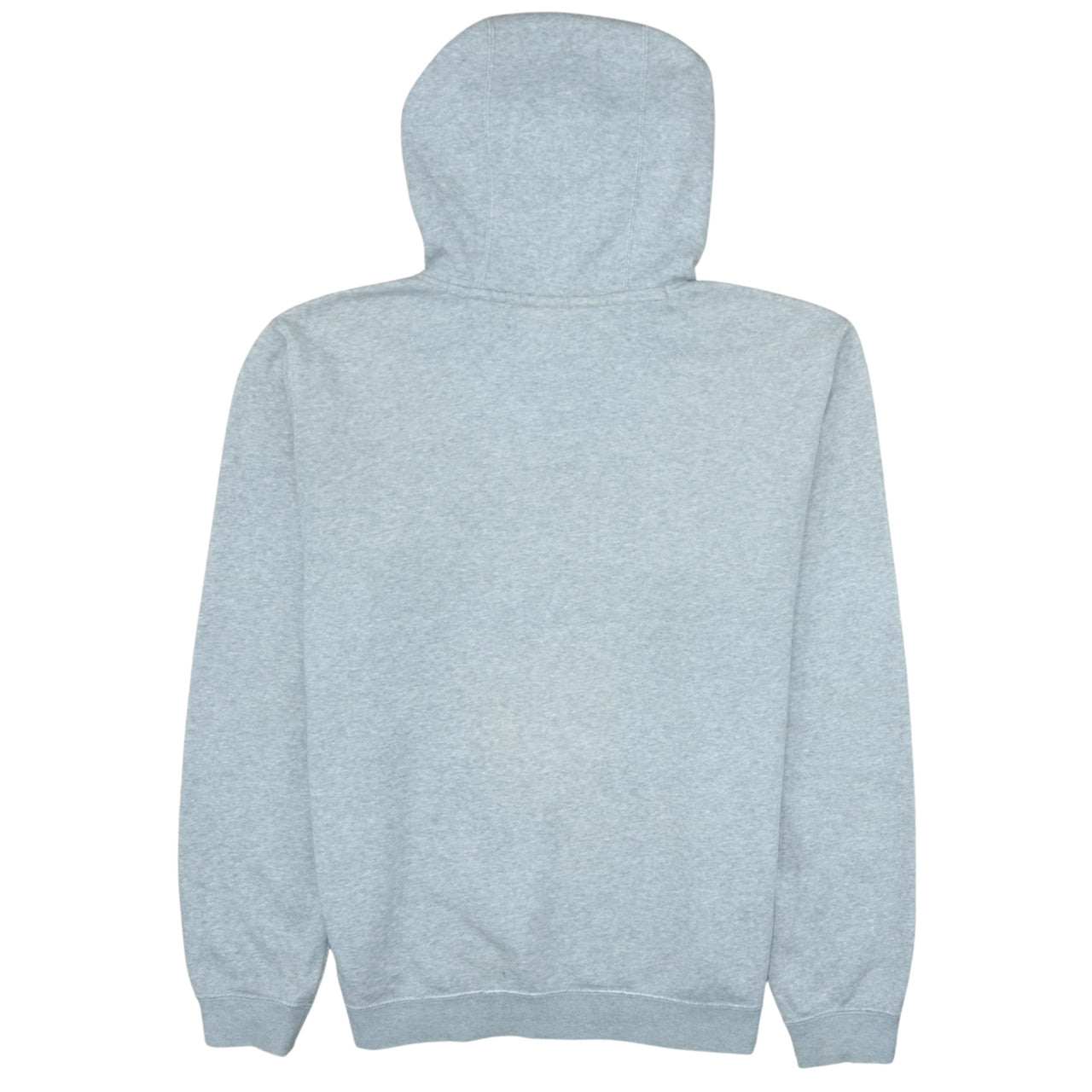 Nike Men's Grey Pullover Hoodie M Embroidered Logo Fleece Sweatshirt