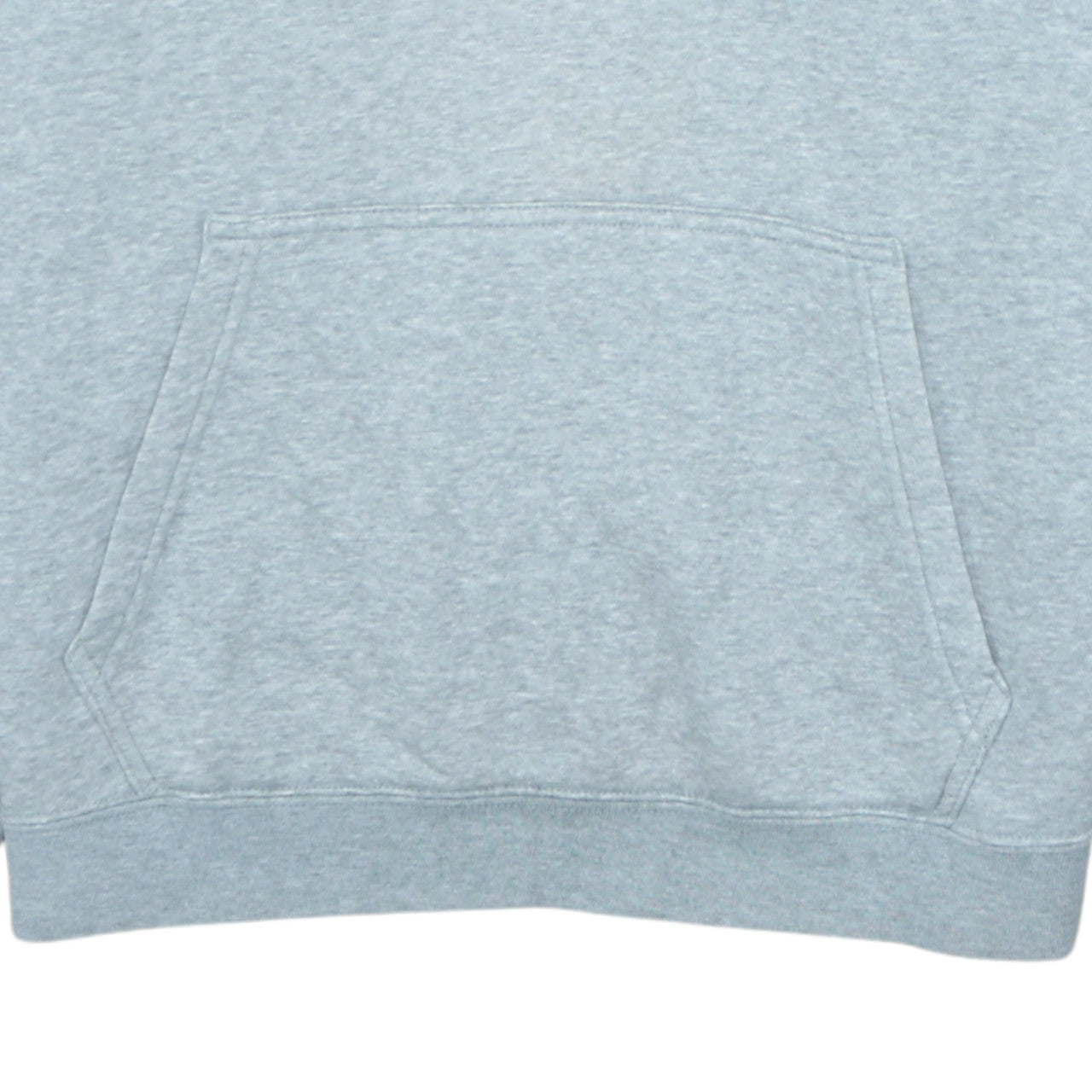 Nike Men's Grey Pullover Hoodie M Embroidered Logo Fleece Sweatshirt