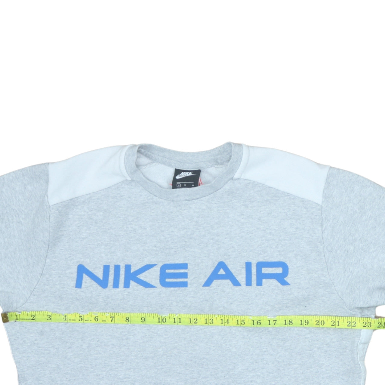Nike Men's Grey Crew Neck Pullover Sweatshirt Size M
