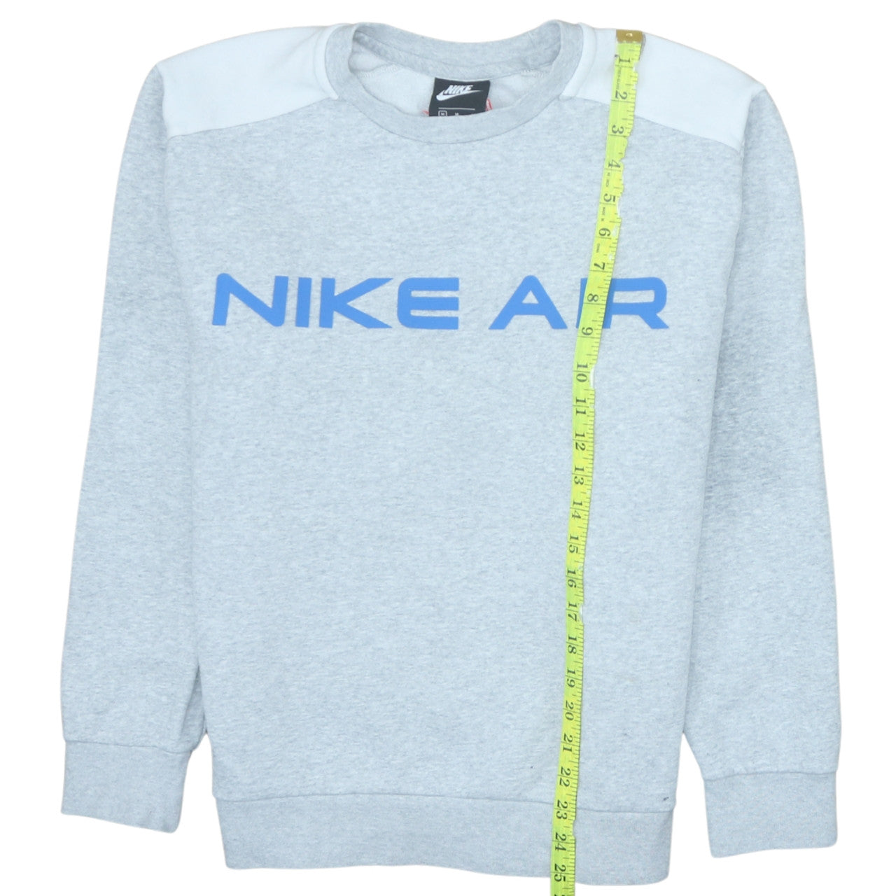 Nike Men's Grey Crew Neck Pullover Sweatshirt Size M